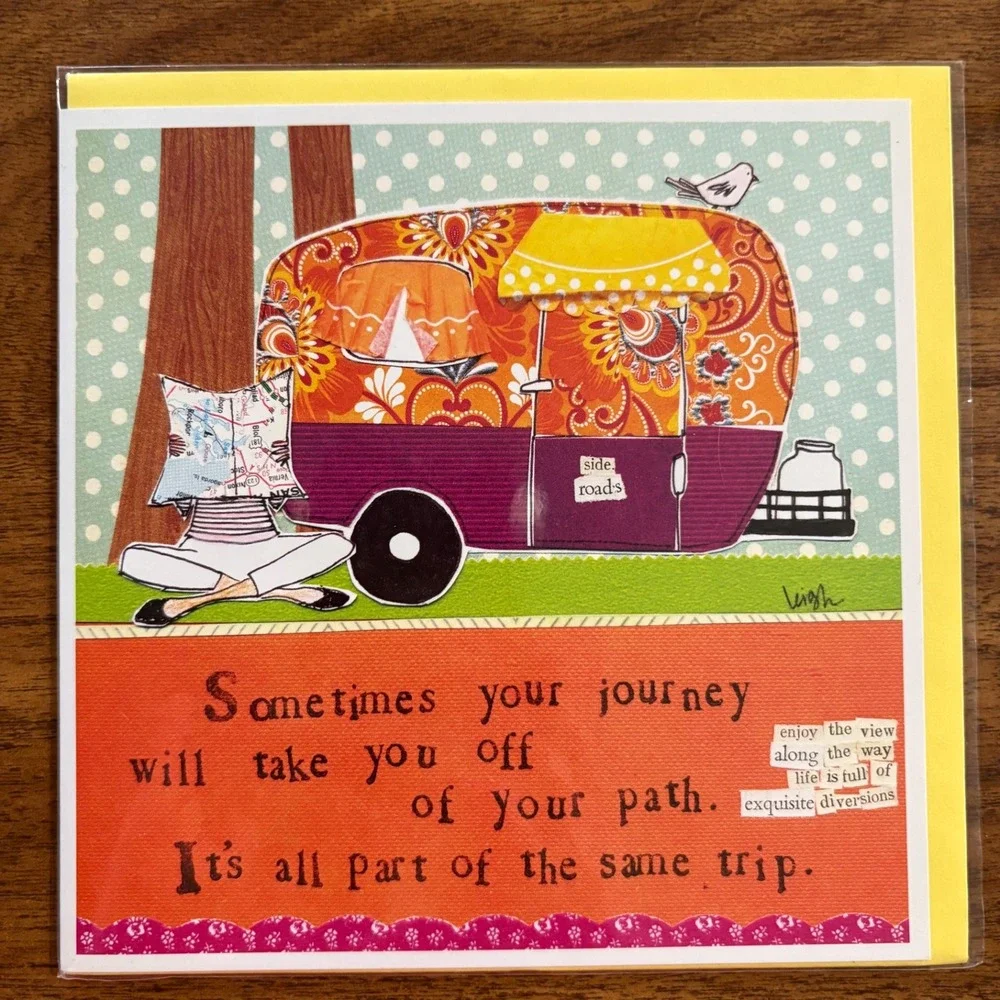 2 Off the Beaten Path Greeting Cards Inspirational Empowering Send Love Congrats